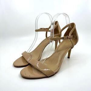Michael Kors Nude Patent Leather Sandals Women's 10 US
